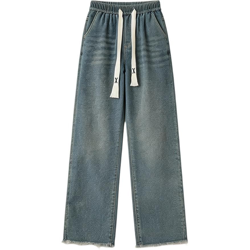 Джинсы JEANSWEST Винтажные синие женские джинсы - изображение 1