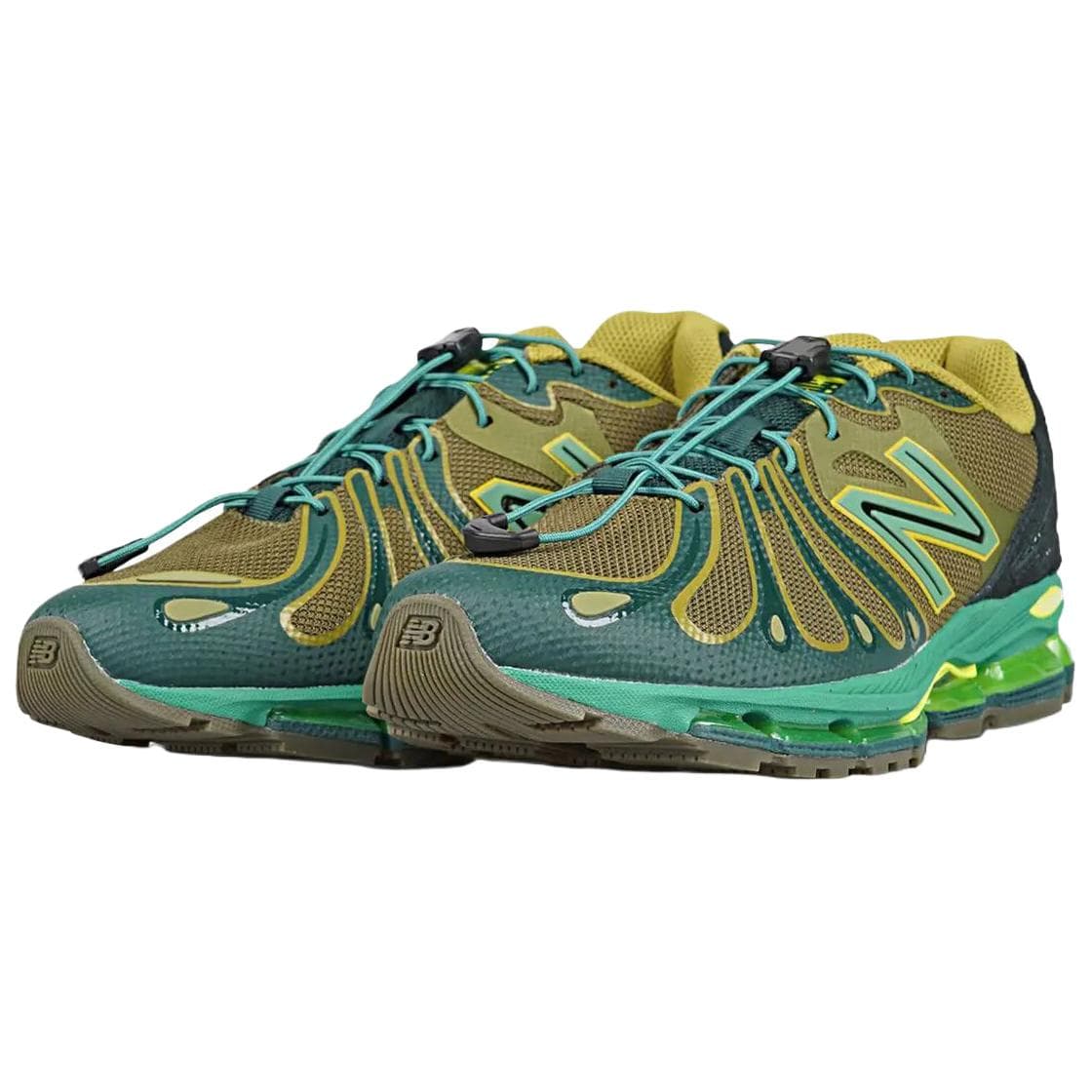 Кроссовки для бега New Balance NB 1890 Беговые кроссовки Низкий Топ Скандинавский Зеленый Мужской - изображение 3