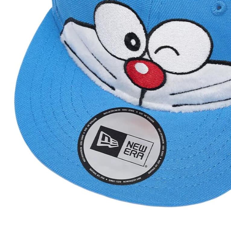 Кепка New Era X Дораэмон Полиэфирное волокно Кепки Детский Синий - изображение 5