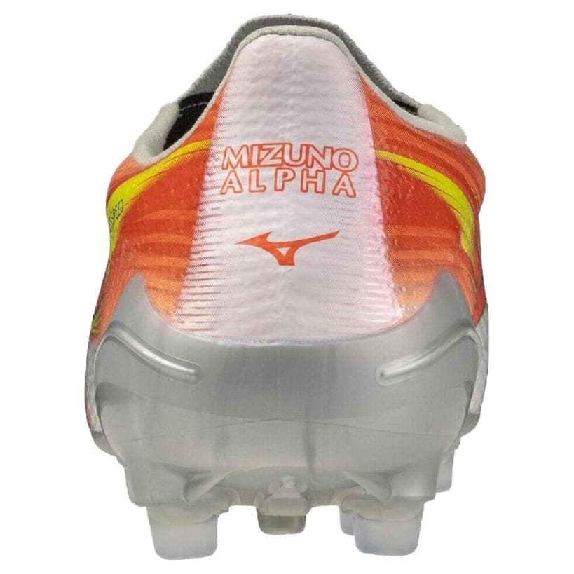 Кроссовки для футбола Mizuno Α III Футбольные бутсы Белый Оранжевый Унисекс - изображение 4