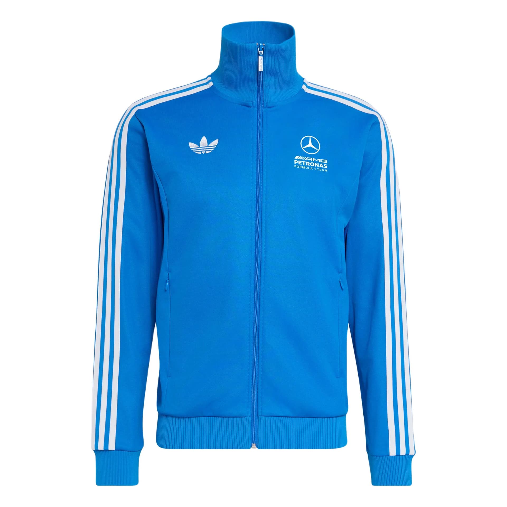 Куртка Adidas Originals Дорожка Bird Перо Синий Белый Мужской Куртки - изображение 1