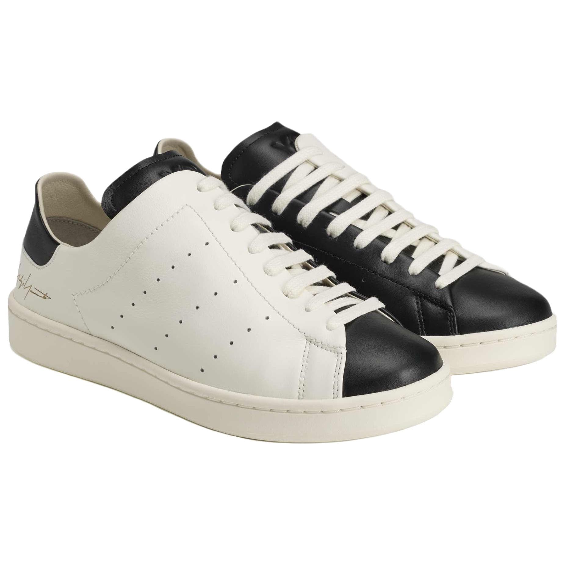 Кроссовки Y 3 Stan Smith Скейтборд Кроссовки Черный Белый Мужской - изображение 2