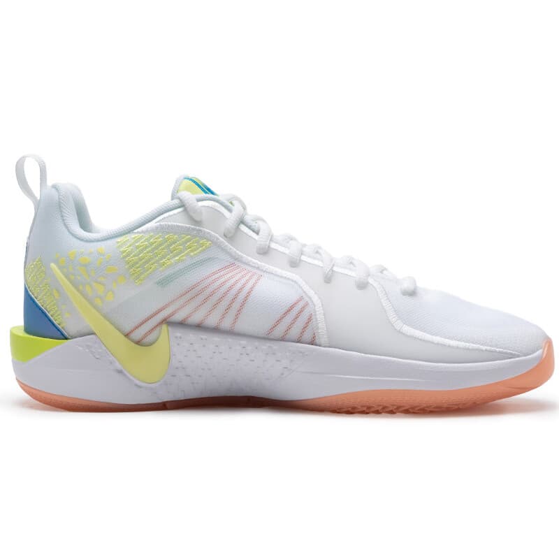 Кроссовки для баскетбола Nike Sabrina 2 противоскользящие низкие детские баскетбольные кроссовки белого цвета - изображение 2