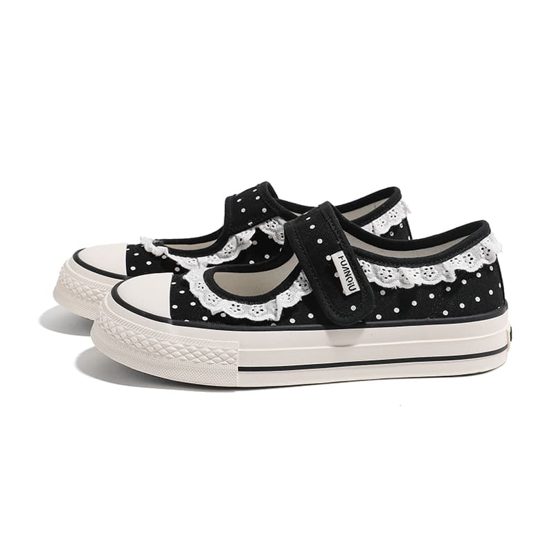 Кеды HUANQIU Canvas Shoes Low Top Women's - изображение 3