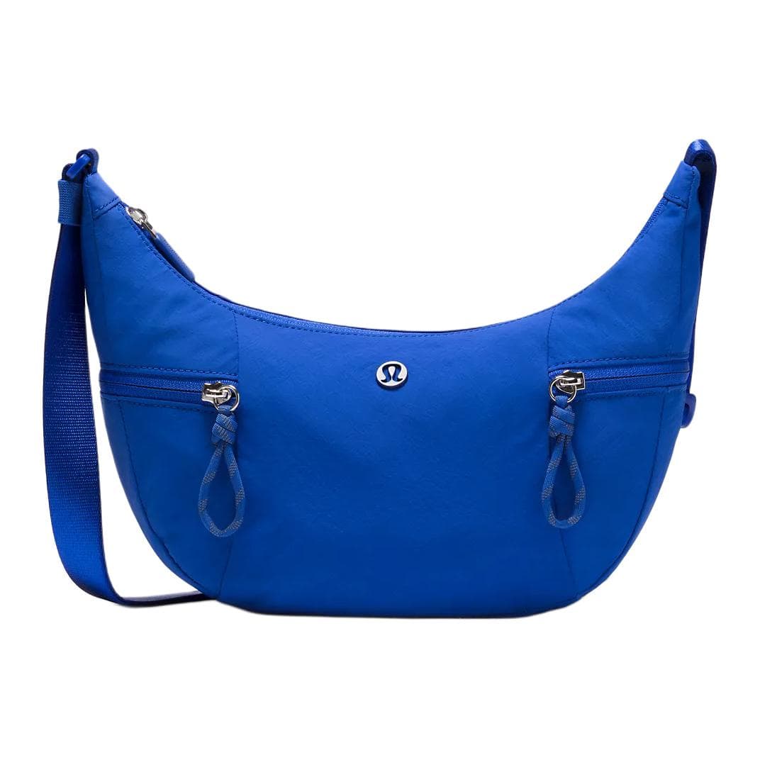 Сумка через плечо Lululemon Slouchy Sling Нейлон Сумки кросс-боди Маленький Унисекс Пляж Шар Синий - изображение 1
