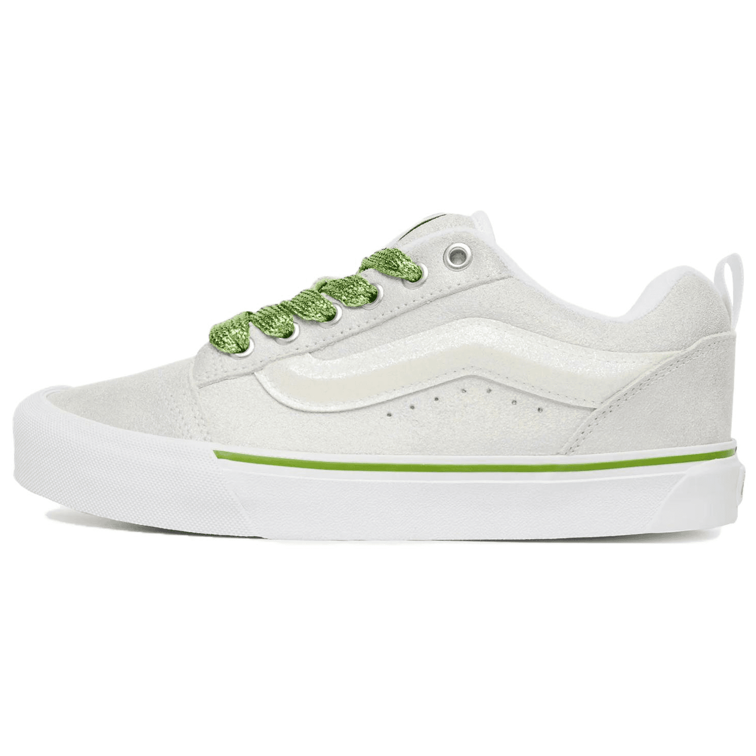 Кроссовки Vans Knu Skool Кеды для скейтбординга Low Топ Белый Женские - изображение 1