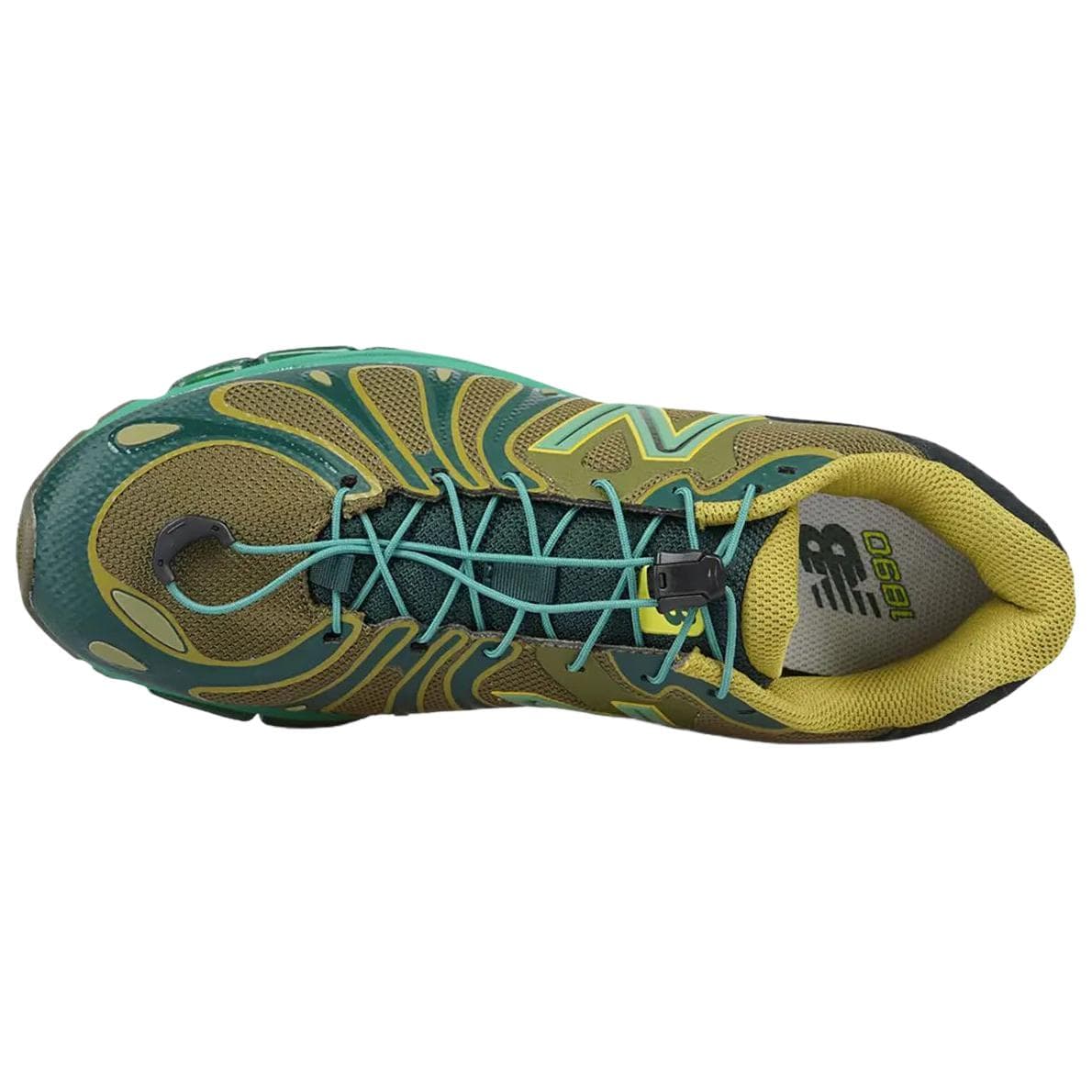 Кроссовки для бега New Balance NB 1890 Беговые кроссовки Низкий Топ Скандинавский Зеленый Мужской - изображение 5