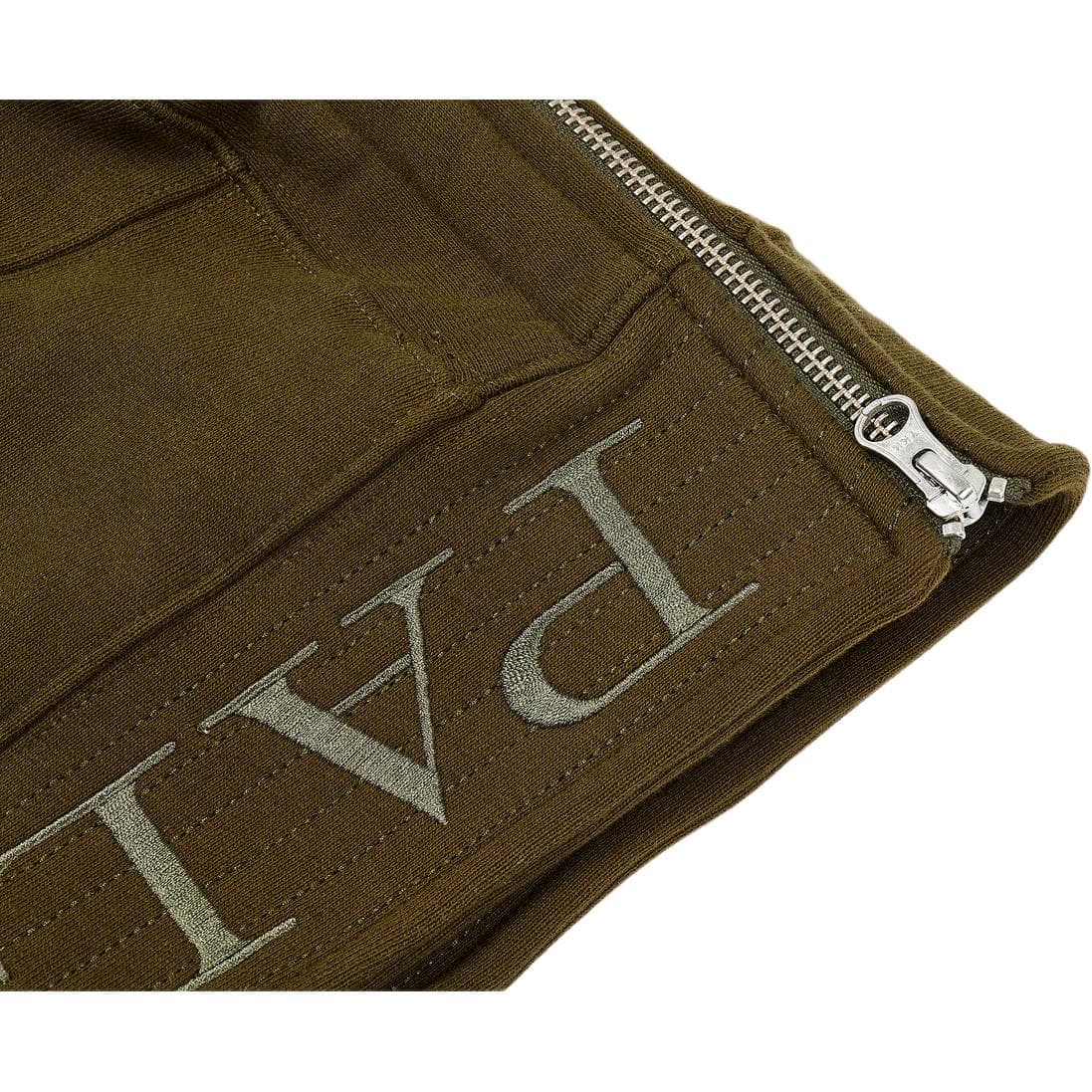 Куртка PALACE FW23 SPLIT HOOD BOMBER SWEAT OLIVE - изображение 4