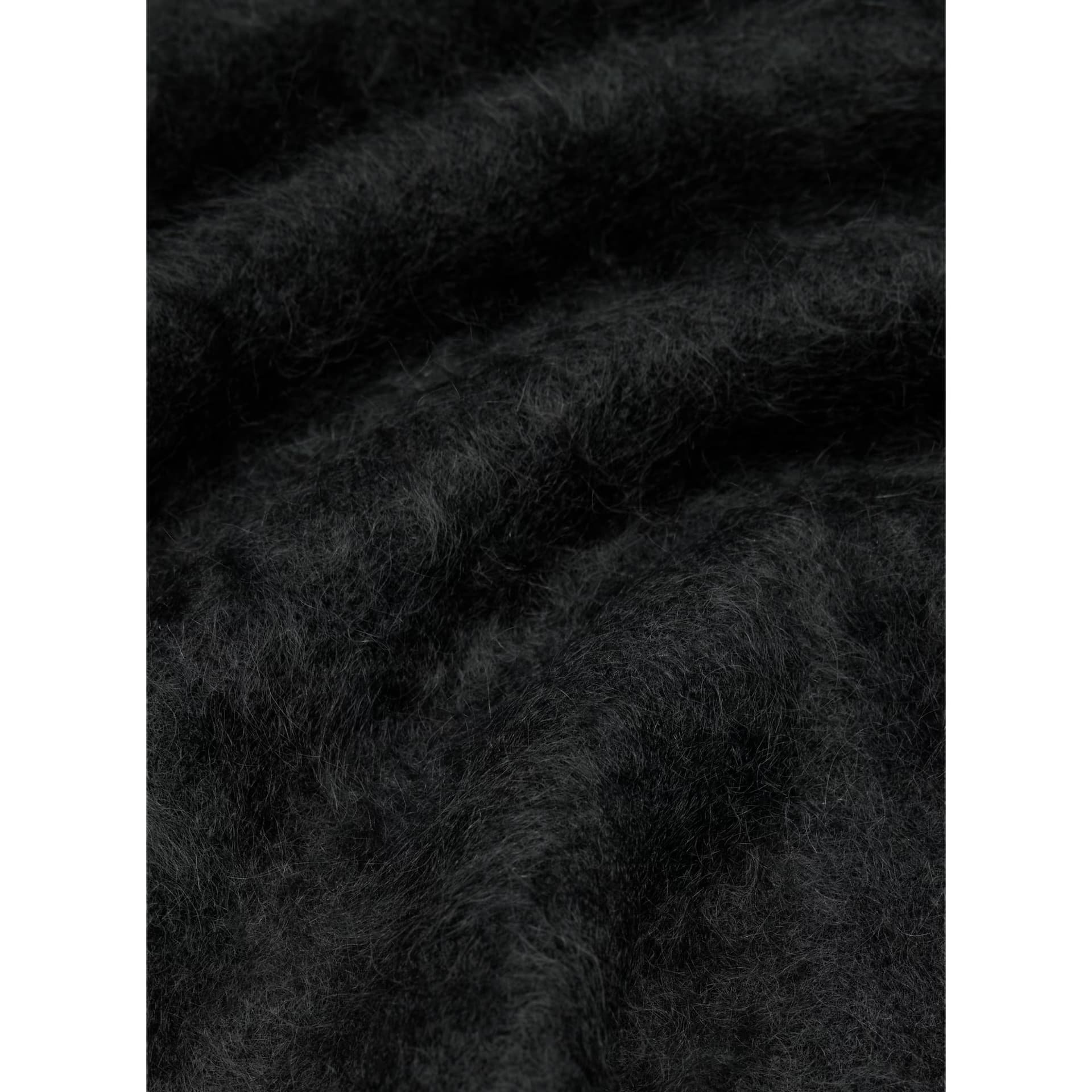 Aritzia FW25 Брушированный Плюш с кольцевым рисунком Расслабленный Водолазка Танк Плюш с кольцевым рисунком Свитер - изображение 2