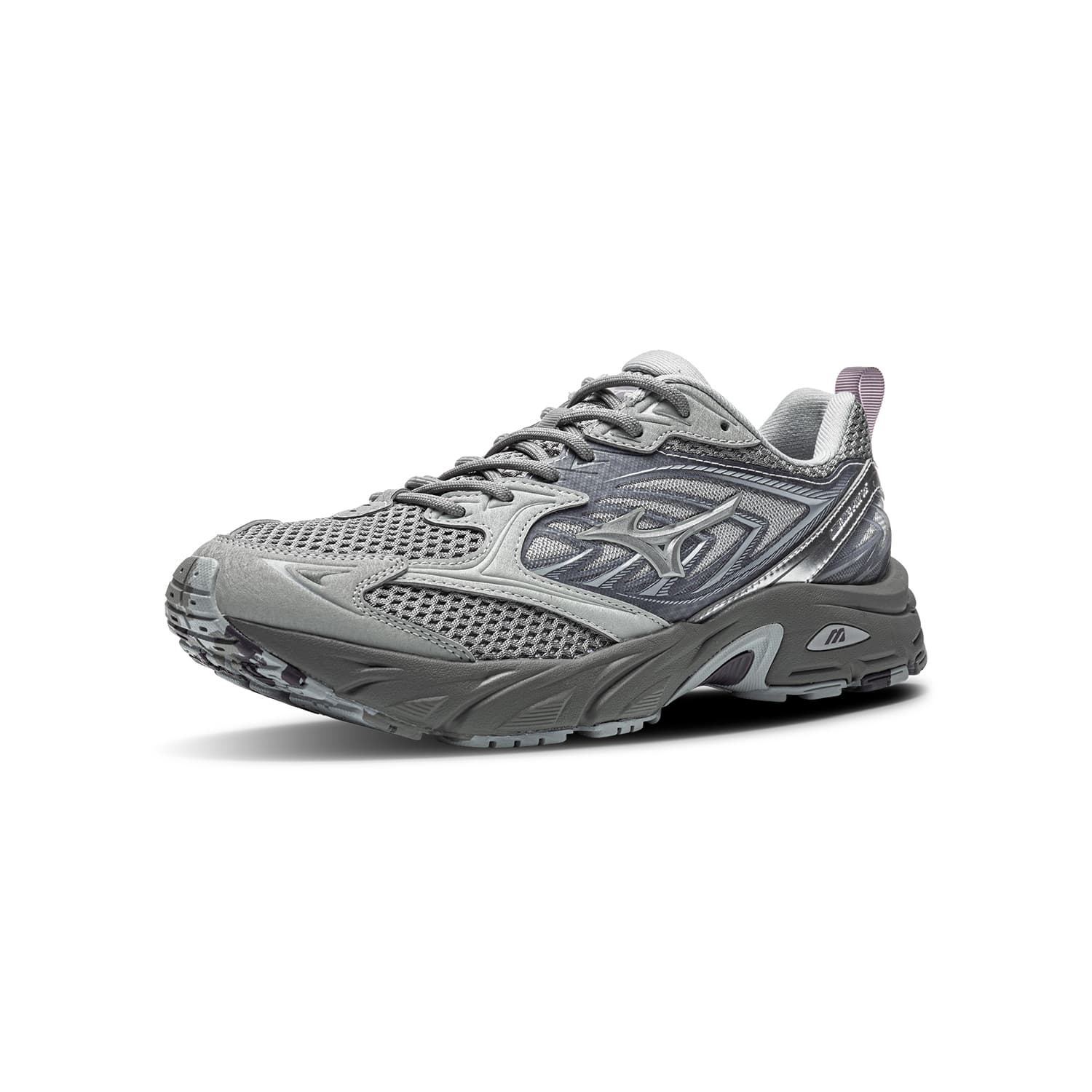 Кроссовки для бега Кроссовки для бега Mizuno FIYI V2 Low Top Пыльно-серый Призрачно-серый Угольно-серый Унисекс - изображение 2