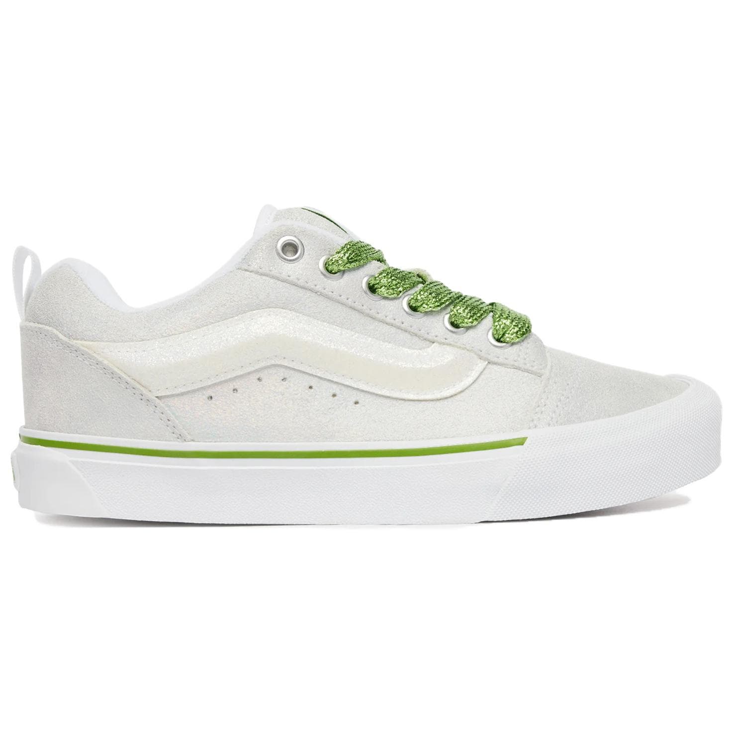 Кроссовки Vans Knu Skool Кеды для скейтбординга Low Топ Белый Женские - изображение 2