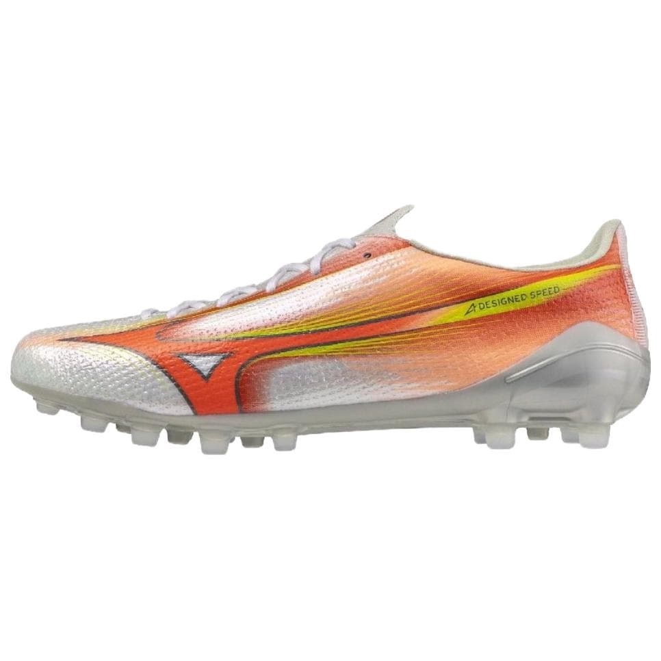 Кроссовки для футбола Mizuno Α III Футбольные бутсы Белый Оранжевый Унисекс - изображение 1