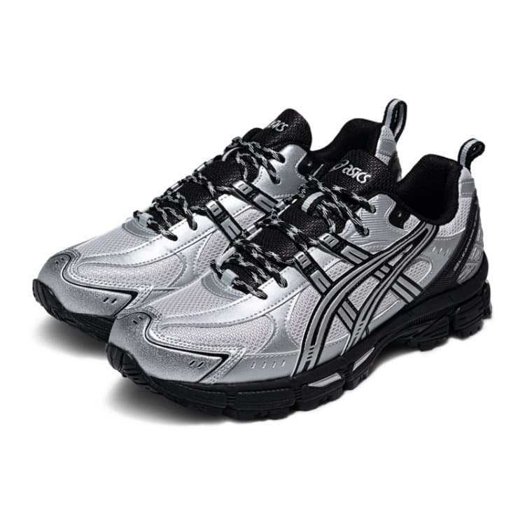 Кроссовки ASICS Гель Kahana 8 SP Альпинистские и треккинговые ботинки Низкий Топ Серебристо-серый Черный Унисекс - изображение 3