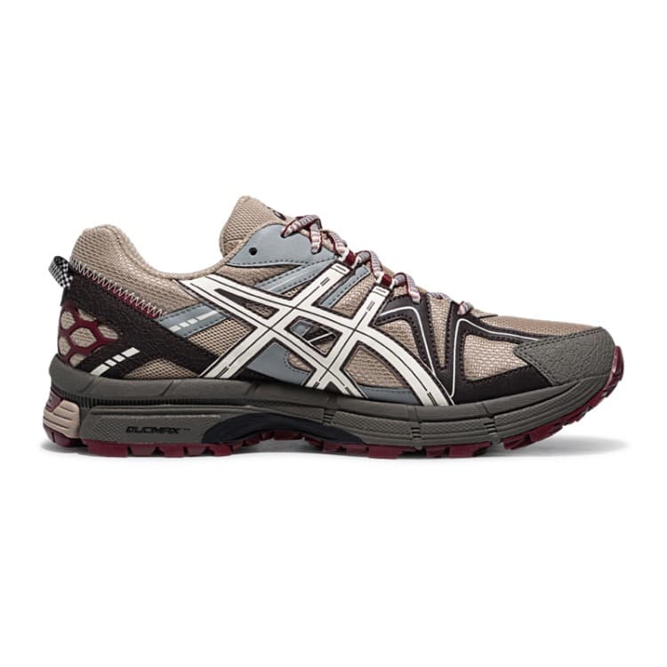 Кроссовки для бега ASICS Гель Kahana 8 Беговые кроссовки Низкий Топ Кофе Светло-Серый Унисекс - изображение 2