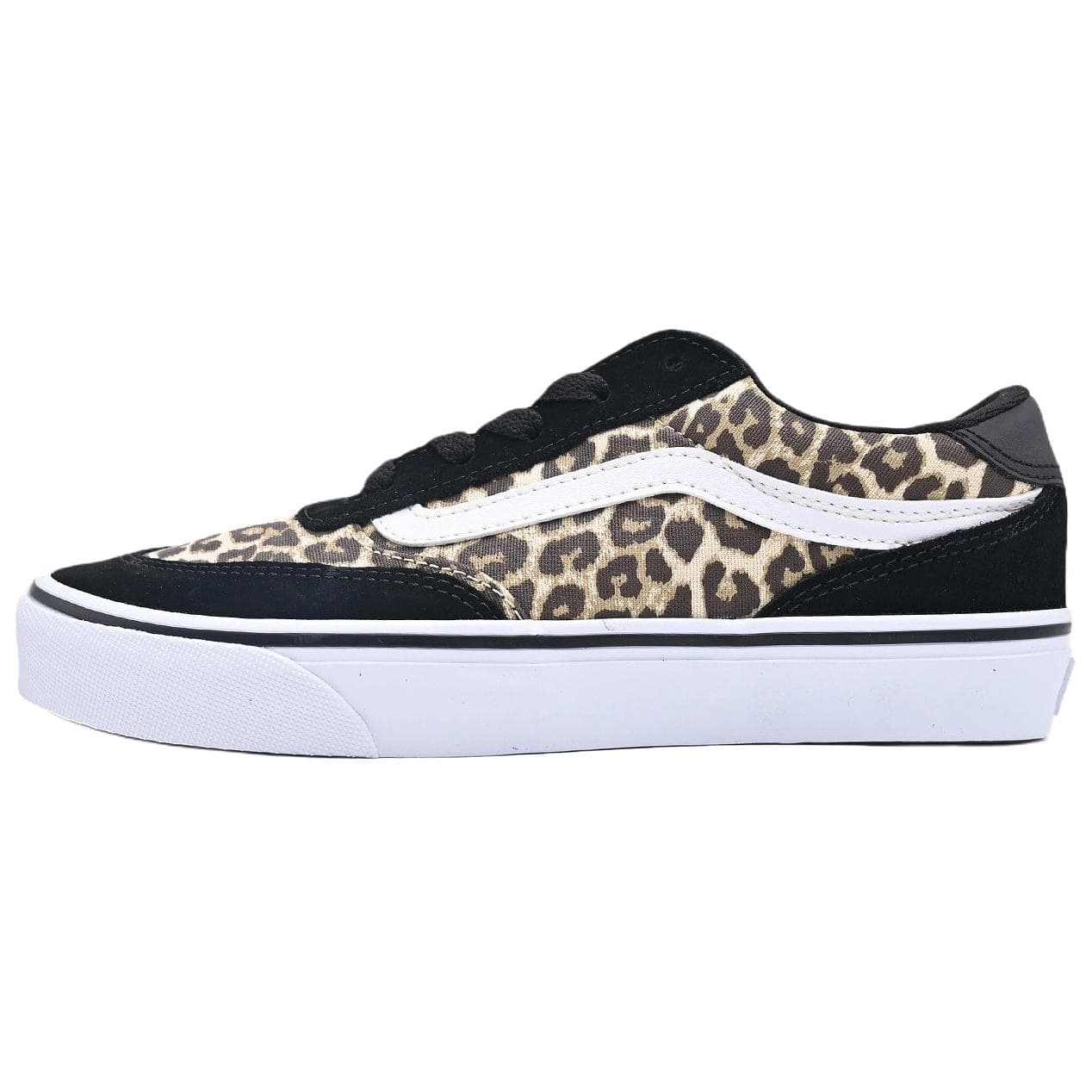 Кроссовки Vans Brooklyn LS Кеды для скейтбординга Low Топ Черно-коричневый Женские - изображение 1