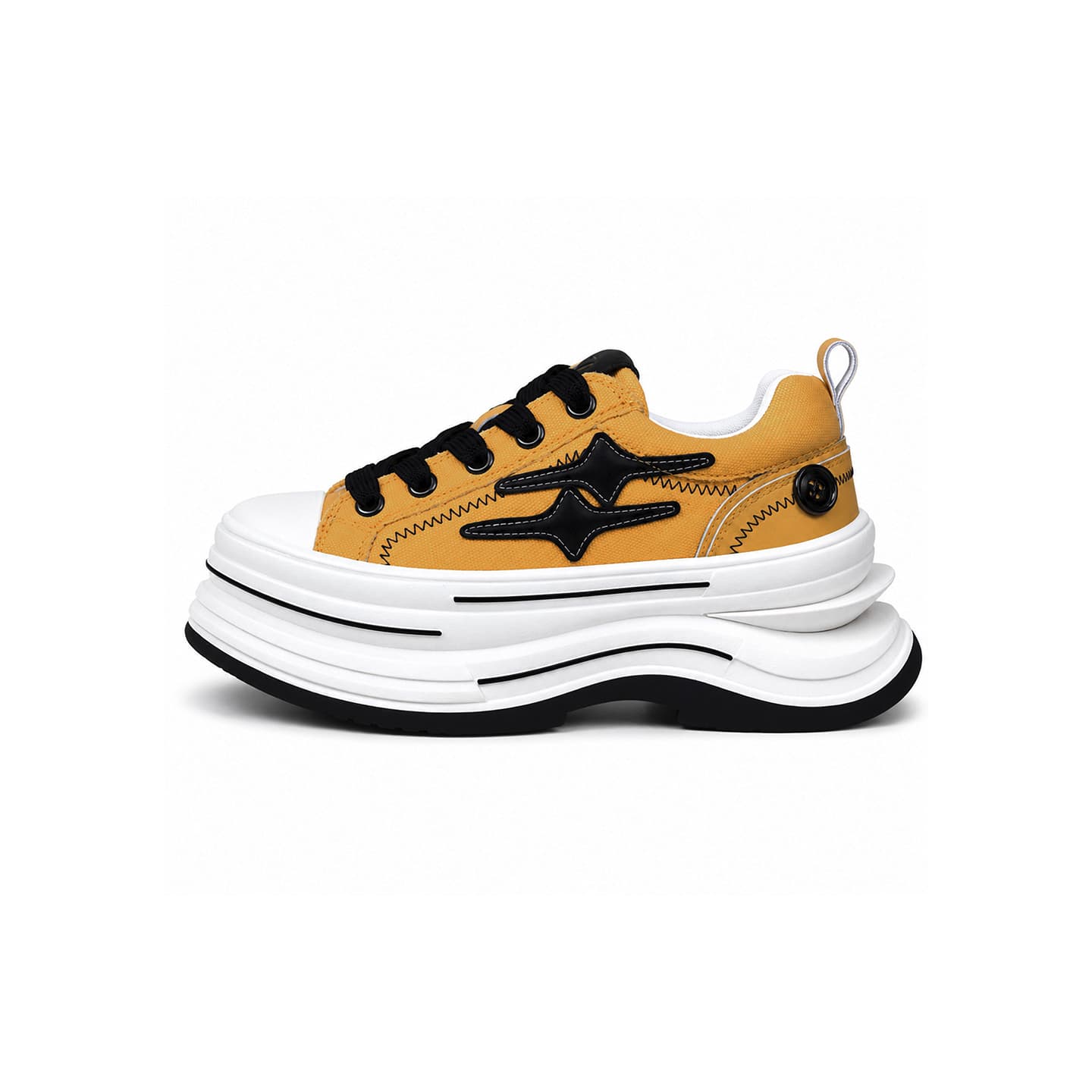 Кеды KILLWINNER Low Top Canvas Shoes Yellow Unisex КЕДЫ KILLWINNER Low Top Canvas Shoes Желтые Унисекс - изображение 1