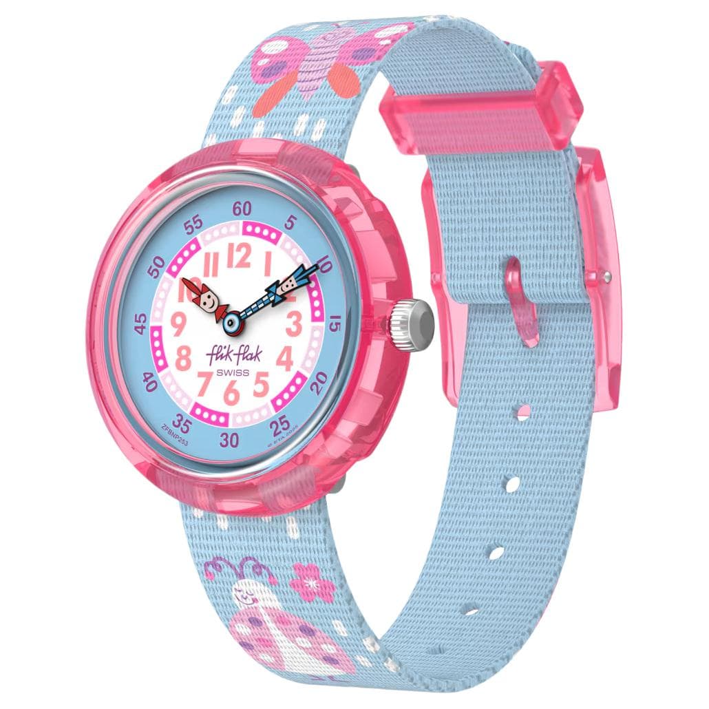 Часы Swatch Quartz Механизм Kids Flik Flak Часы 31,85 мм Синий - изображение 2