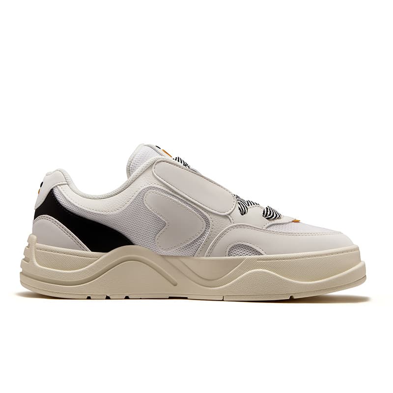 Кроссовки FILA FUSION 50 50 Кеды для скейтбординга Low Топ Прозрачный Белый Черный Мужской - изображение 2