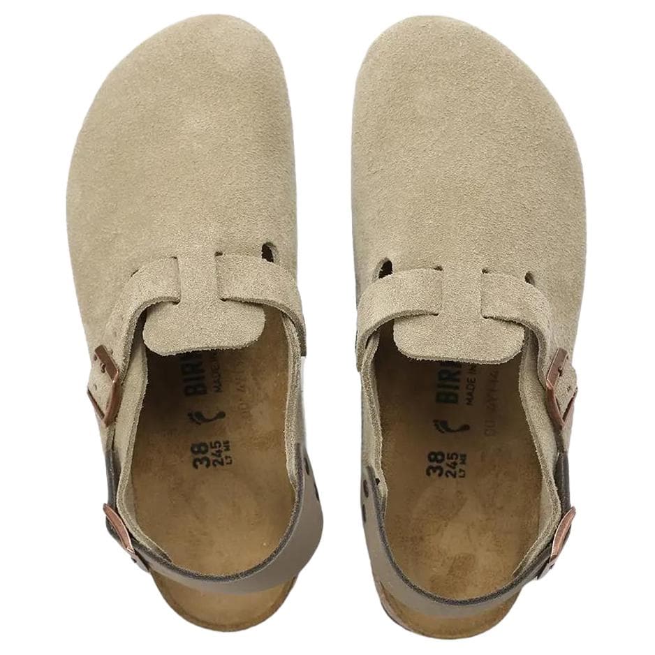 Сандалии Birkenstock ЭВА Без специальных функций Закрытые тапочки Унисекс Песочный Узкий Версия - изображение 5