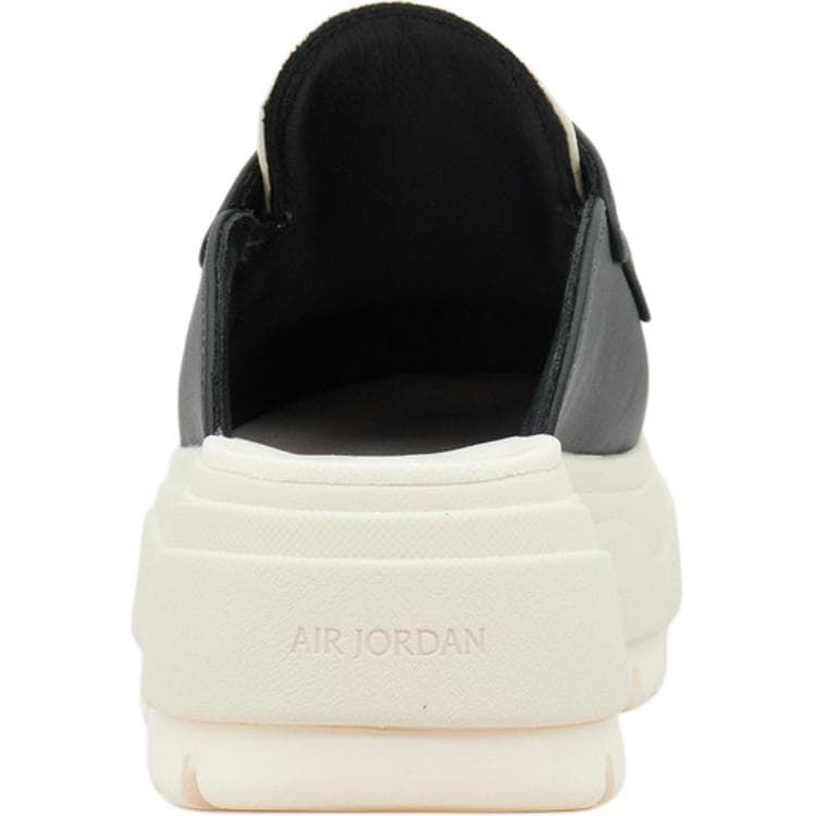 Сандалии Jordan Air Джордан Mule Закрытые тапочки Черный Белый Женские - изображение 5