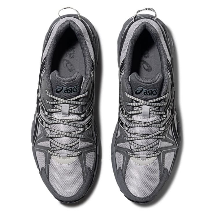 Кроссовки для бега ASICS Гель Kahana 8 Беговые кроссовки Низкий Топ Серый Черный Унисекс - изображение 5