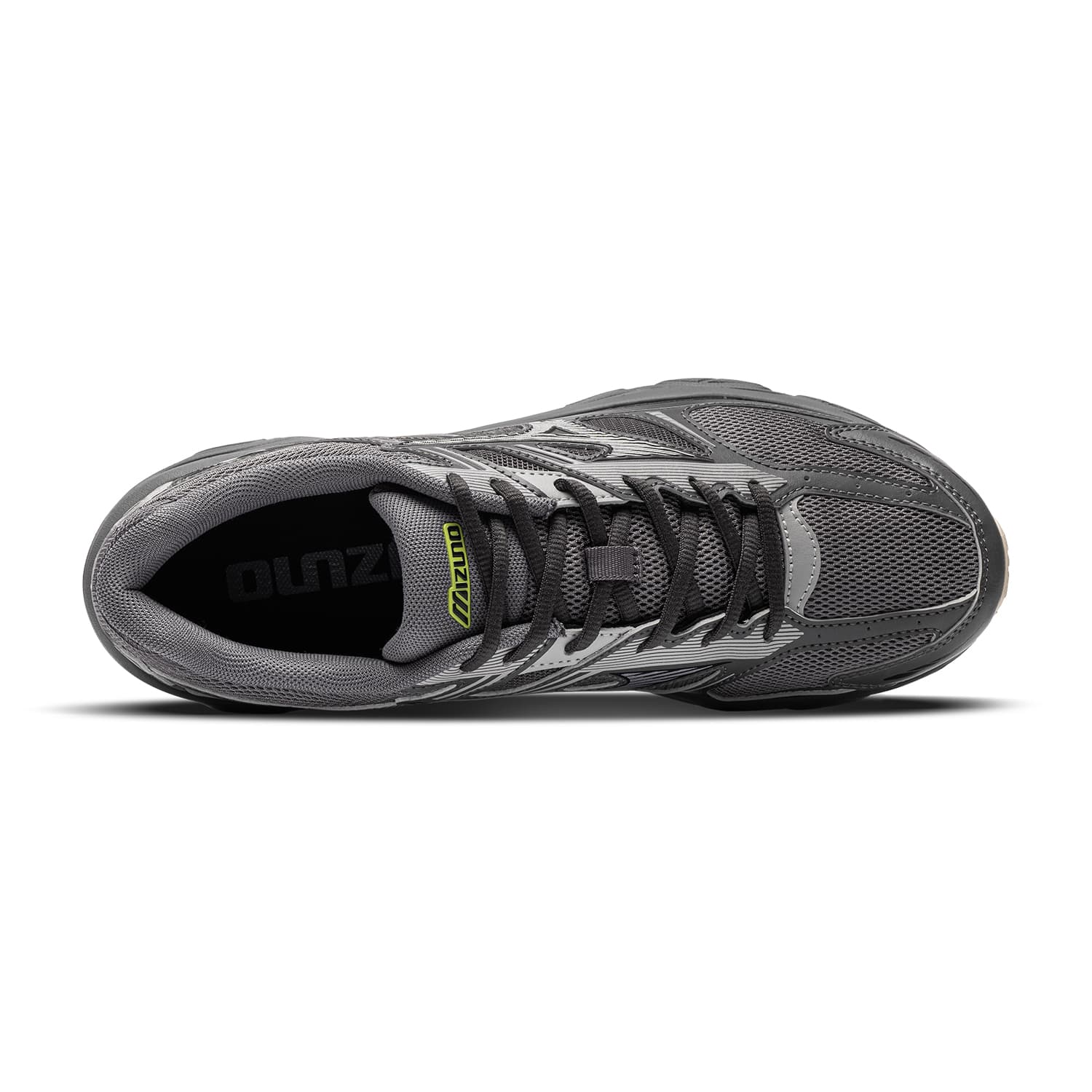 Кроссовки для бега Mizuno NEX Беговые кроссовки Low Топ Простой Чистый серый Унисекс - изображение 3
