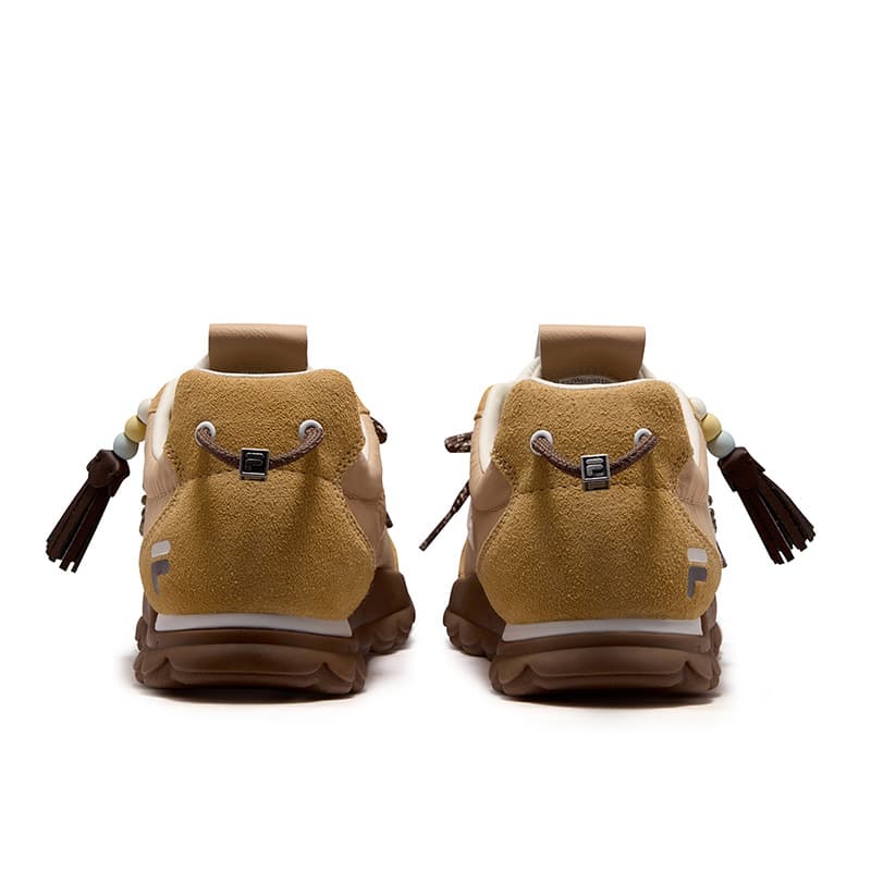 Кроссовки FILA FUSION BOBOBLING Лоу-топы Повседневная обувь Женские Песочный коричневый - изображение 5