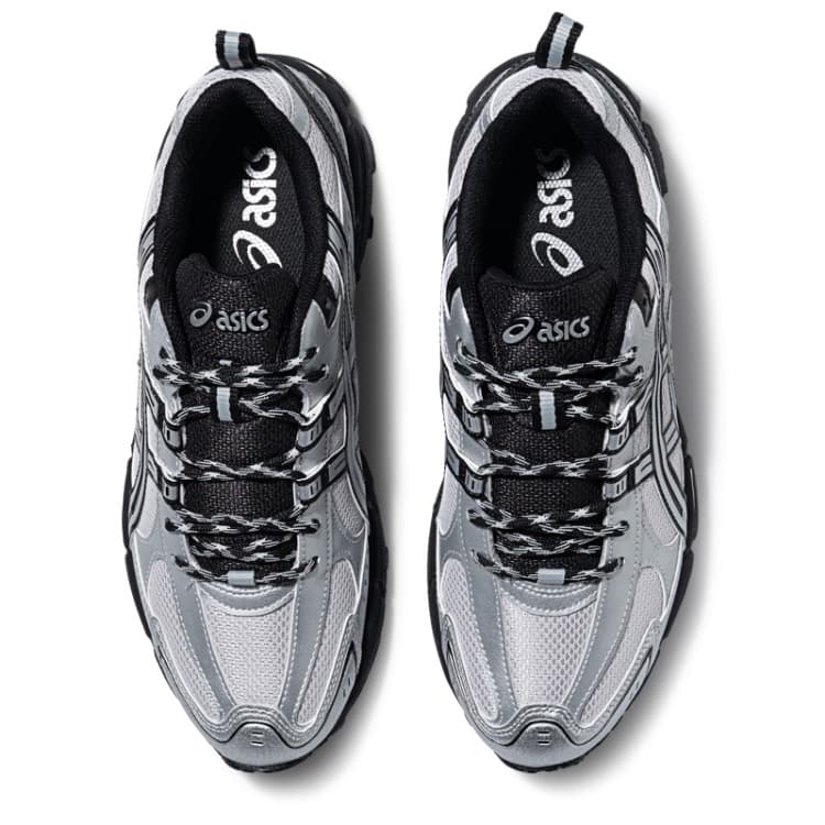 Кроссовки ASICS Гель Kahana 8 SP Альпинистские и треккинговые ботинки Низкий Топ Серебристо-серый Черный Унисекс - изображение 5