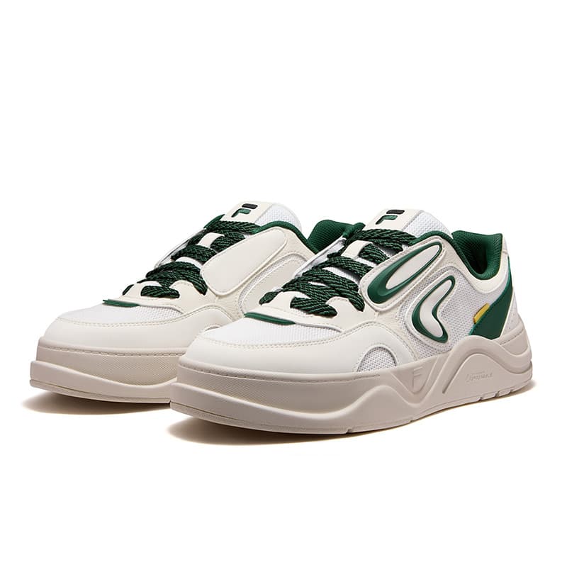 Кроссовки FILA FUSION 50 50 Скейтборд Кроссовки Низкий Топ Снег Эдем Зеленый Мужской - изображение 3