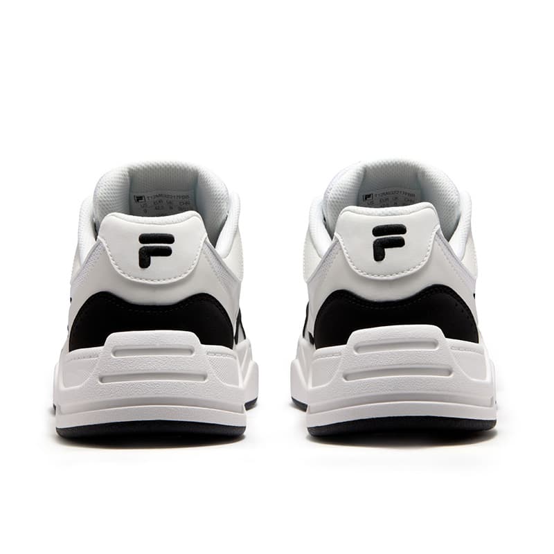 Кроссовки FILA FUSION 50 50 Кеды для скейтбординга Low Топ Черный Белый Средний белый Мужской - изображение 5