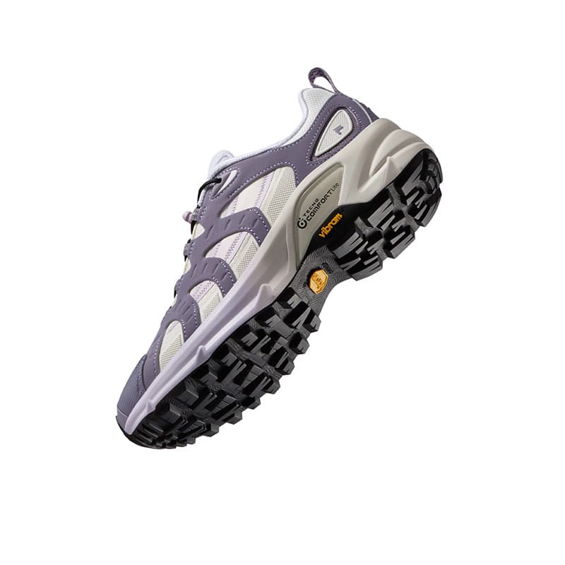 Кроссовки FILA FUSION COMO X 2,0 Повседневная обувь Низкий Топ Белый Хлопок Конфетный Серый Дым Фиолетовый Женский - изображение 6