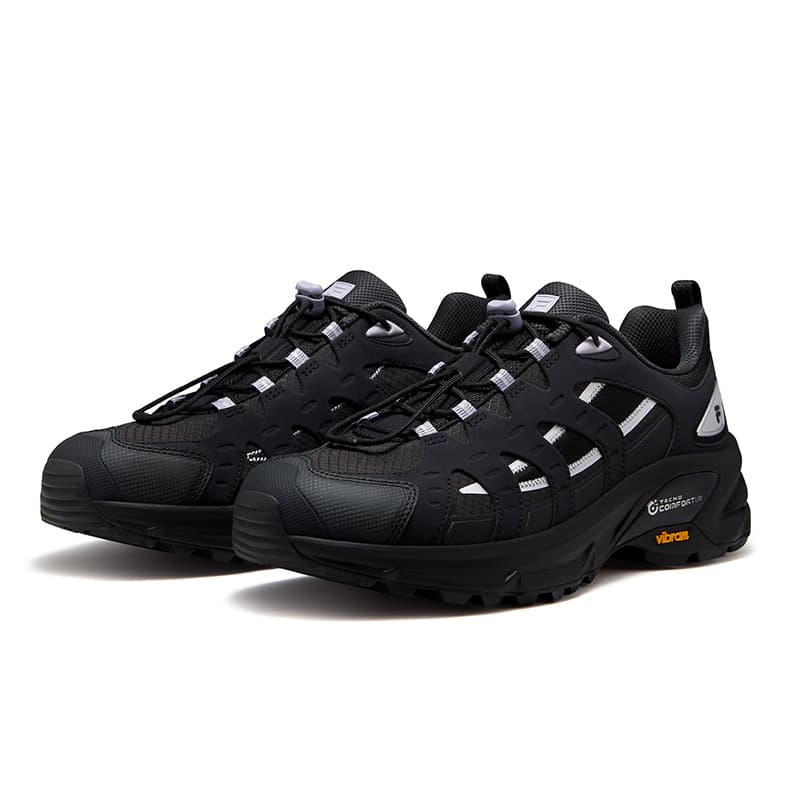 Кроссовки FILA FUSION COMO X 2,0 Повседневная обувь Низкий Топ Galloping Черный Космический Серебряный Женский - изображение 3