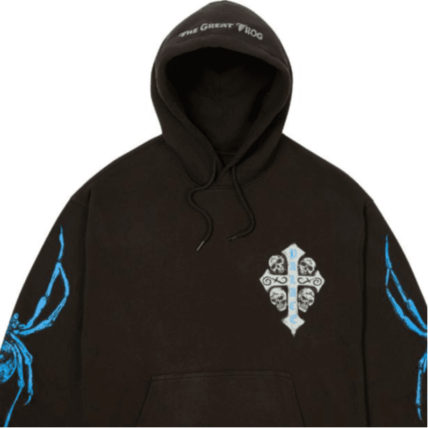 Худи PALACE x The Great Frog TGF HOOD Black - изображение 3