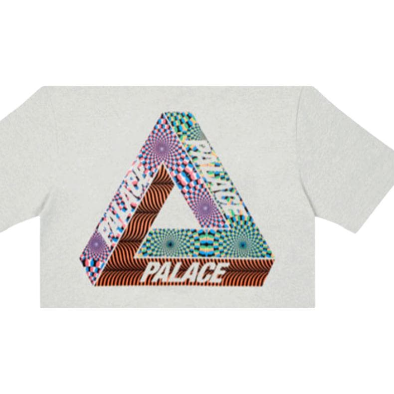 Футболка PALACE FW21 Ultimo Tri-eye T-shirt Grey Marl LogoT - изображение 3