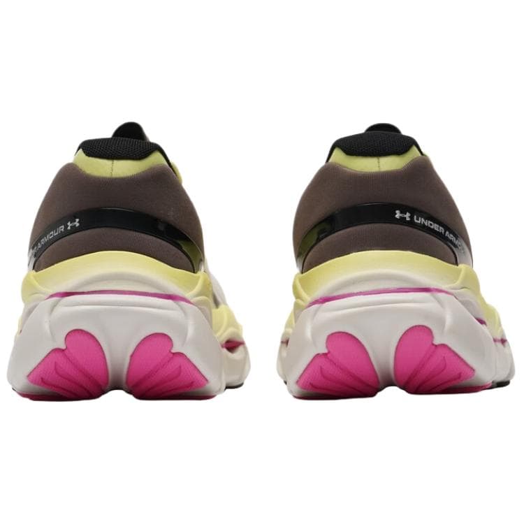 Кроссовки для бега Under Armour Heartbeat Racer2 Беговые кроссовки Low Топ Желтый белый Мужской - изображение 4
