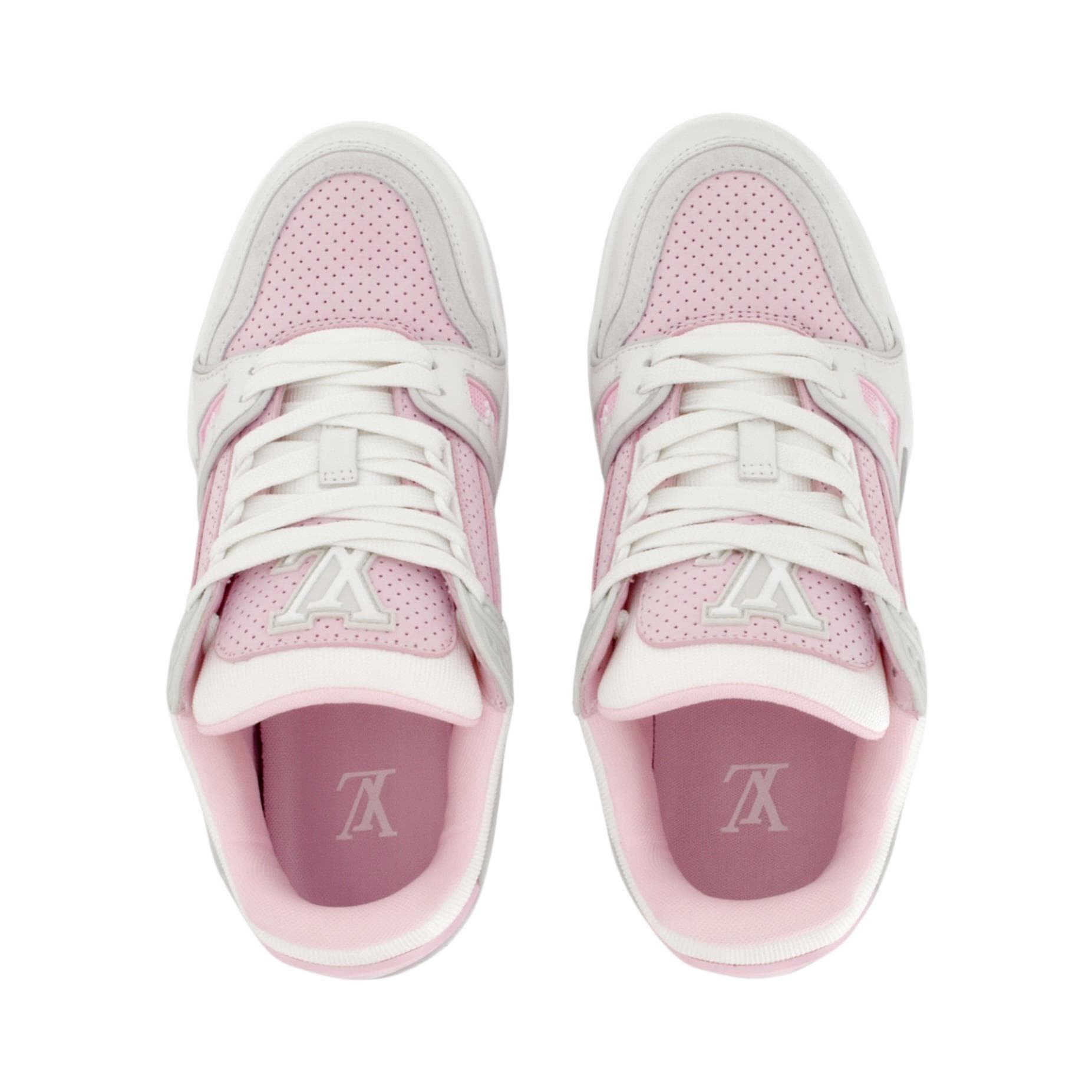 Кроссовки Louis Vuitton Trainer Pink Purple - изображение 4