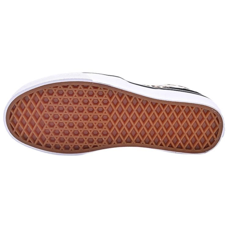 Кроссовки Vans Brooklyn LS Кеды для скейтбординга Low Топ Черно-коричневый Женские - изображение 5