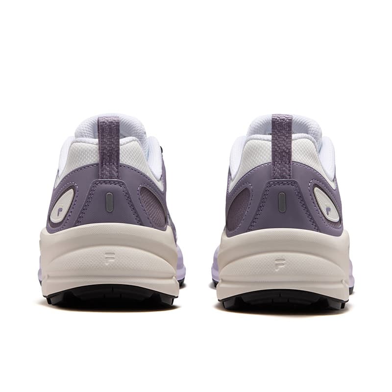 Кроссовки FILA FUSION COMO X 2,0 Повседневная обувь Низкий Топ Белый Хлопок Конфетный Серый Дым Фиолетовый Женский - изображение 5