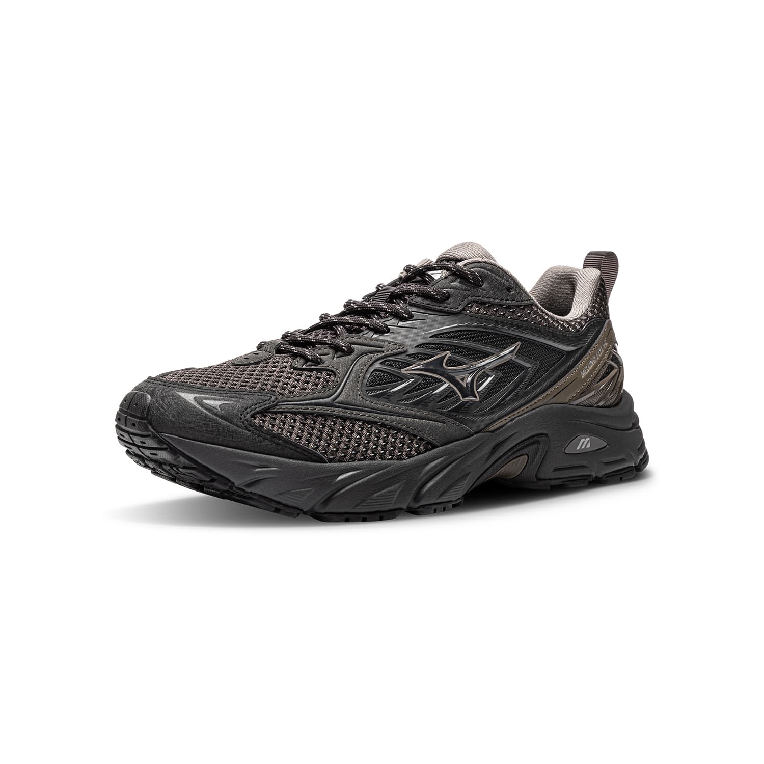 Кроссовки для бега Mizuno FIYI V2 Беговые кроссовки Low Топ Туманный Черный Железный Серый Шоколадный Коричневый Унисекс - изображение 2
