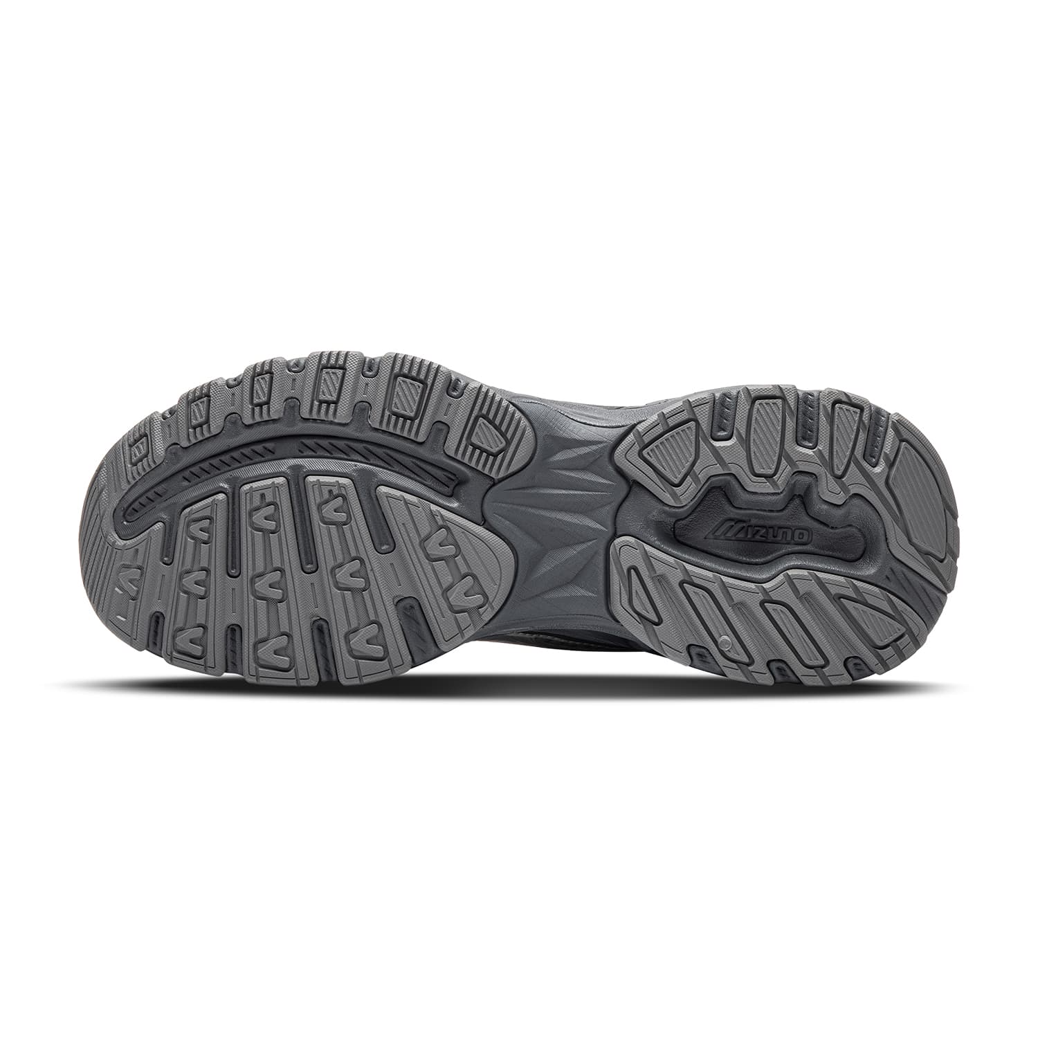 Кроссовки Mizuno XLG 2K Chunky Sneakers Low Top Titanium Gray Arctic Gray POPPY Gray Unisex Мицубо XLG 2K массивные кроссовки низкий топ титановый серый арктический серый POPPY серый унисекс - изображение 6