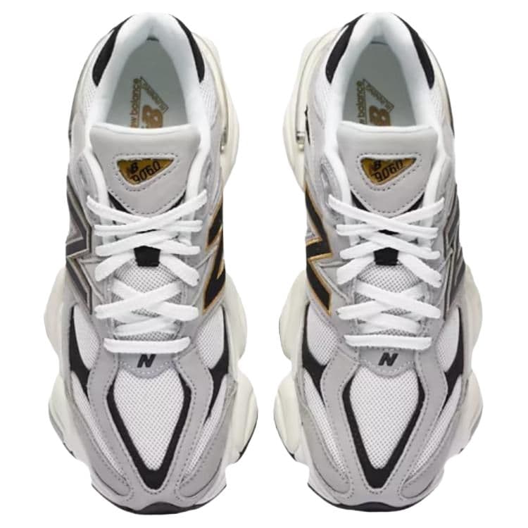 Кроссовки для бега New Balance NB 9060 Беговые кроссовки Низкий Топ Серый Мужской - изображение 3