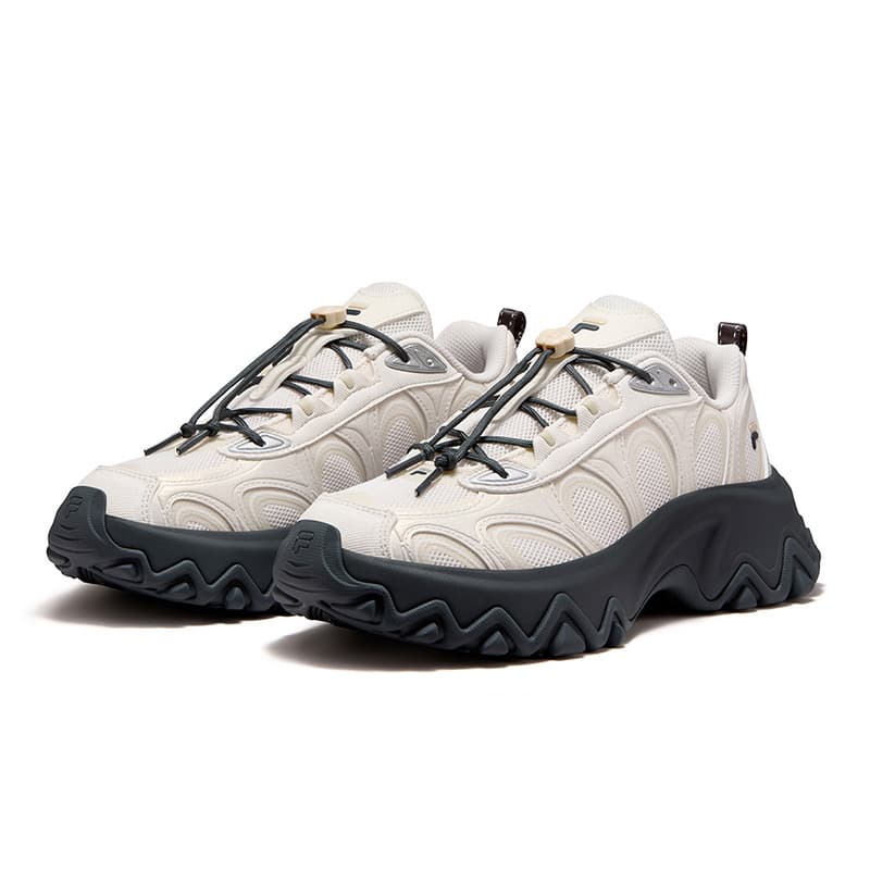 Кроссовки FILA FUSION Lilia Массивные кроссовки Низкий Топ Ароматный Снежно-белый Овца Белый Женские - изображение 3