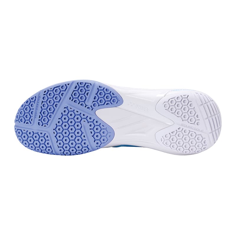 Кроссовки для бадминтона YONEX POWER CUSHION 630 Кроссовки для бадминтона Унисекс Белый жемчуг Синий - изображение 5