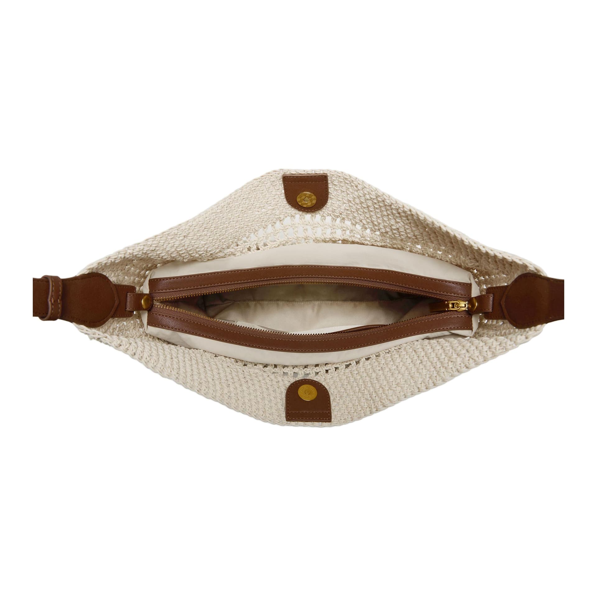 Сумка через плечо BELLE Crossbody Bag Ecru Women's - изображение 3