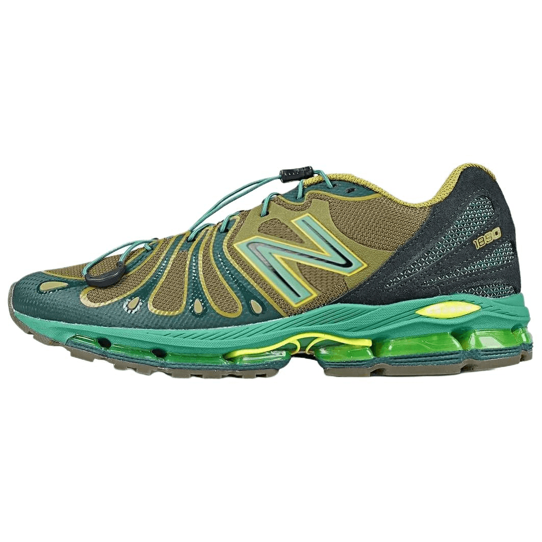 Кроссовки для бега New Balance NB 1890 Беговые кроссовки Низкий Топ Скандинавский Зеленый Мужской - изображение 1
