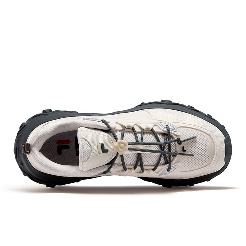 Кроссовки FILA FUSION Lilia Массивные кроссовки Низкий Топ Ароматный Снежно-белый Овца Белый Женские - изображение 4