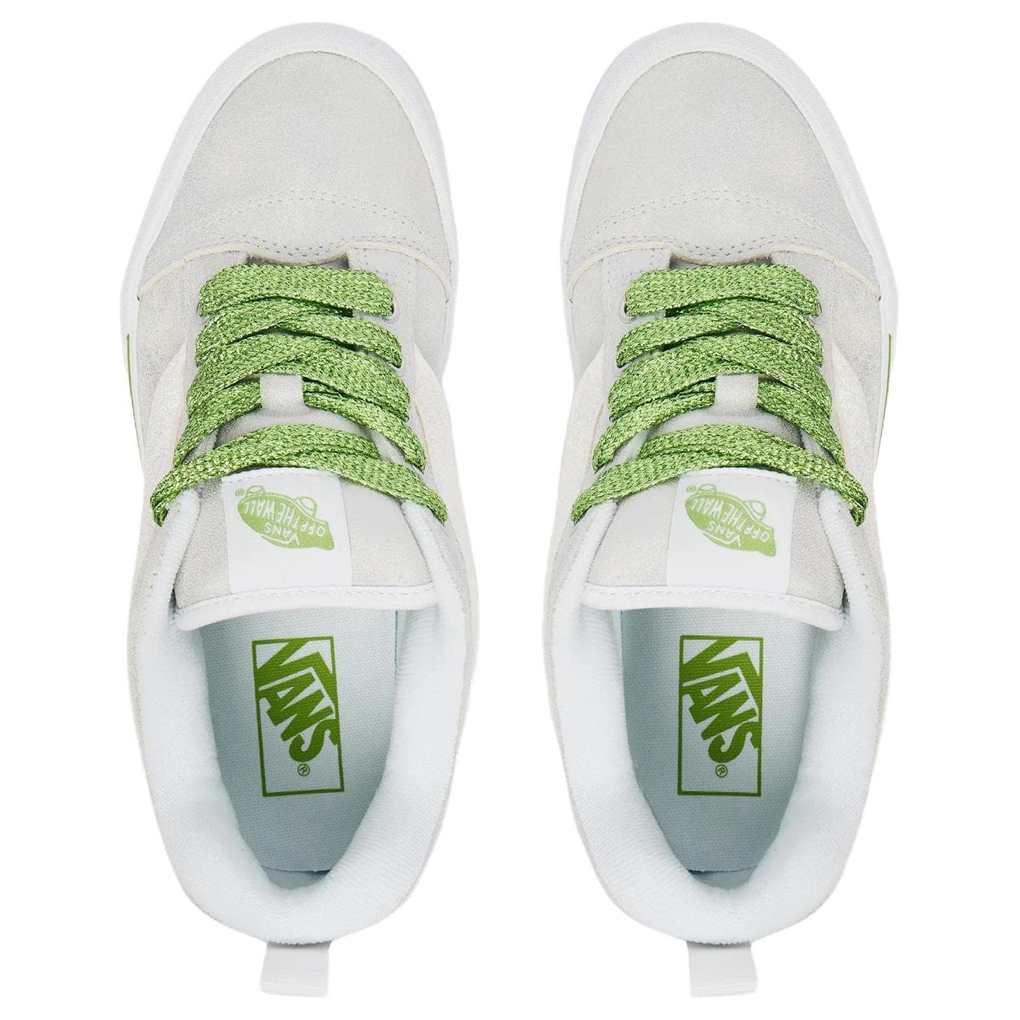 Кроссовки Vans Knu Skool Кеды для скейтбординга Low Топ Белый Женские - изображение 3