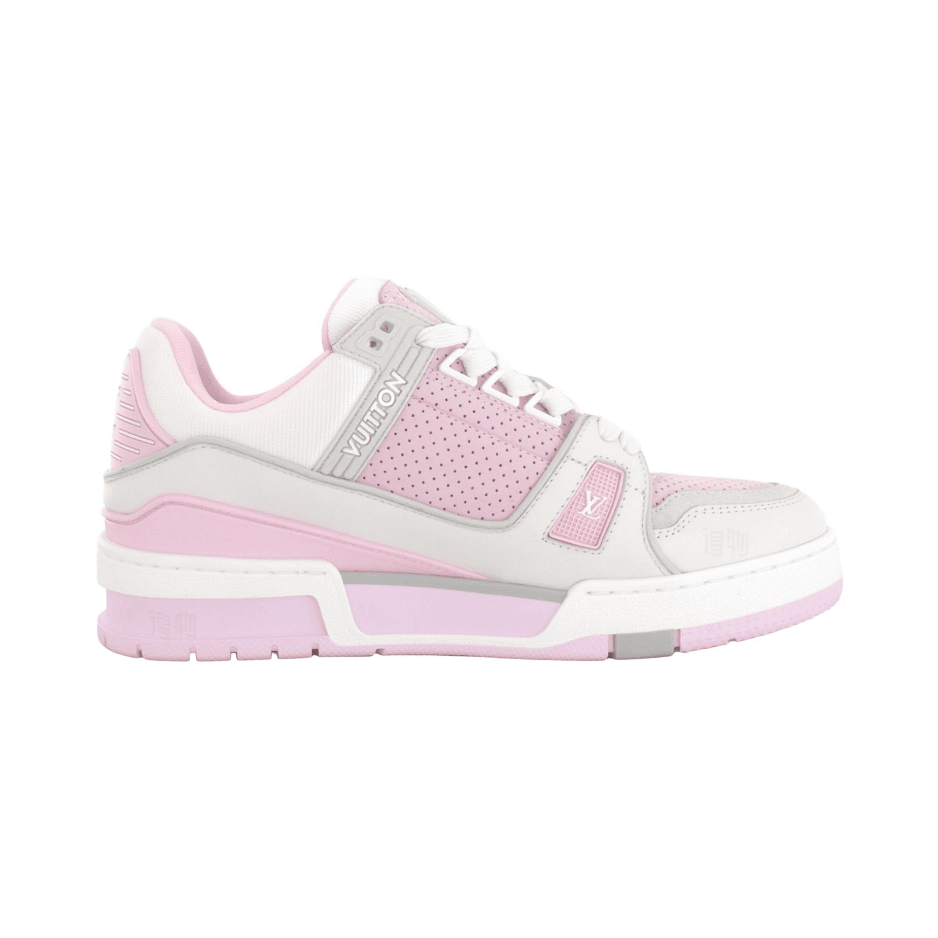 Кроссовки Louis Vuitton Trainer Pink Purple - изображение 2