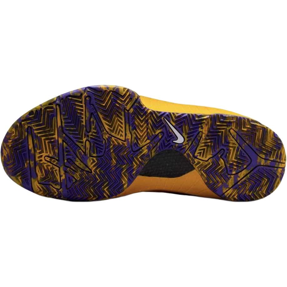 Кроссовки для баскетбола Nike Zoom Kobe 4 Баскетбольные кроссовки Желто-фиолетовый Детский - изображение 6