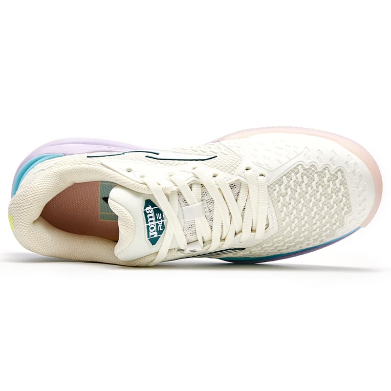 Кроссовки для тенниса Joma Ace Теннисные Кроссовки Низкие Топ Экрю Женские - изображение 4